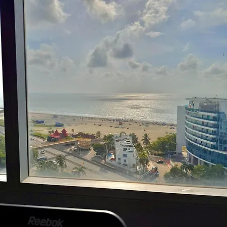 En Con Vista Al Mar, Piscina Rooftop Y Playa * Cartagena